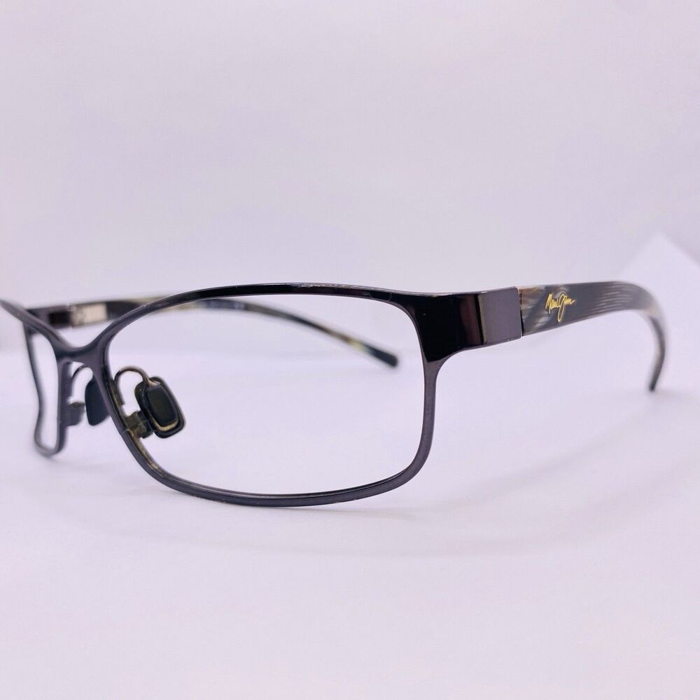 Maui Jim Shoreline Sunglasses Eyeglasses MJ-114-02 57 [] 16 115 Black Gunmetal